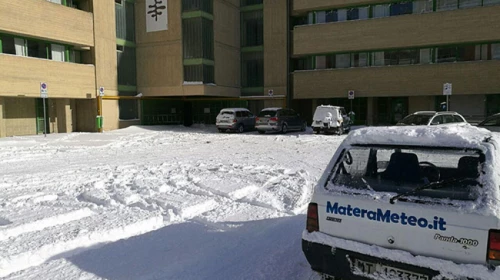 Il Comune di Matera si riunisce per definire l'emergenza neve